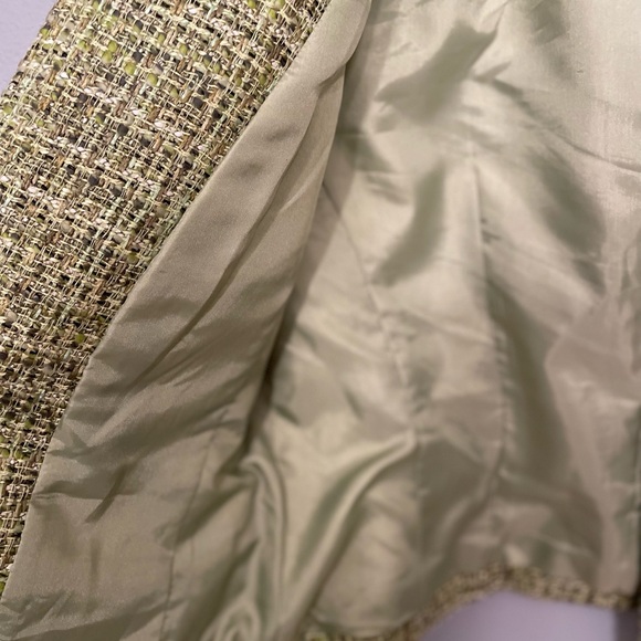Talbots Boucle Tweed Open Front Lady Jacket size 6P - Picture 8 of 8
